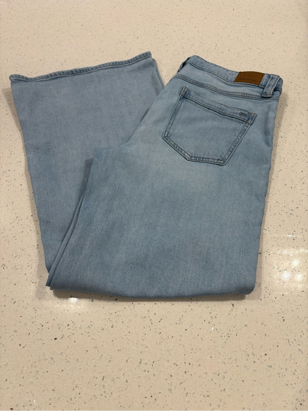 Women’s American Eagle Jeans High rise flare stretch Size 10 Long